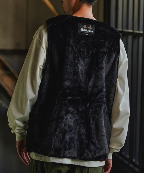 Barbour（バブアー） ベスト ジレ barbour（バブアー）ファーライナー