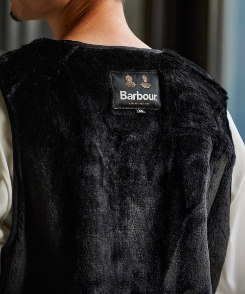 Barbour（バブアー） ベスト ジレ barbour（バブアー）ファーライナー