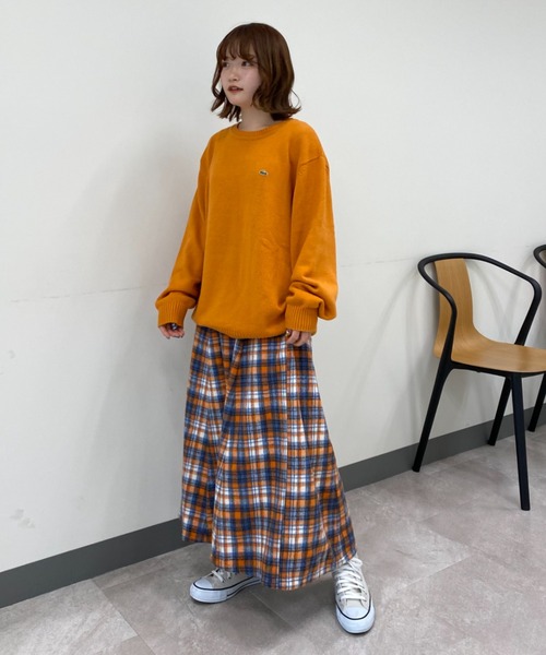 eLur スカート 「eLur」チェックフレアスカート レディース : ZOZOTOWN 