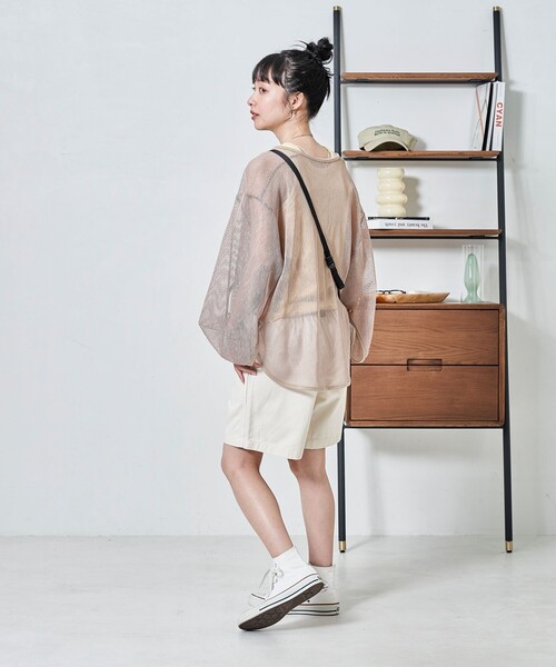 FREAK'S STORE（フリークスストア） ラメメッシュ 2WAYトップス