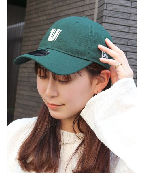 NEW ERA（ニューエラ） キャップ 帽子 レディース NEW ERA別注 Uロゴ
