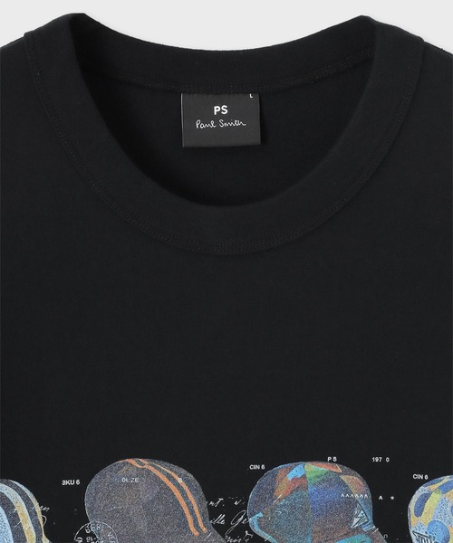 イプ　ナチュラル PS Paul Smith tシャツ Cycling Caps” Tシャツ / 242565 220X メンズ
