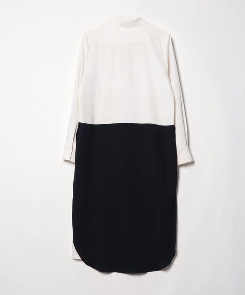 NOBLE」 「ALANI the grey」シャツワンピース SMALL ホワイト 