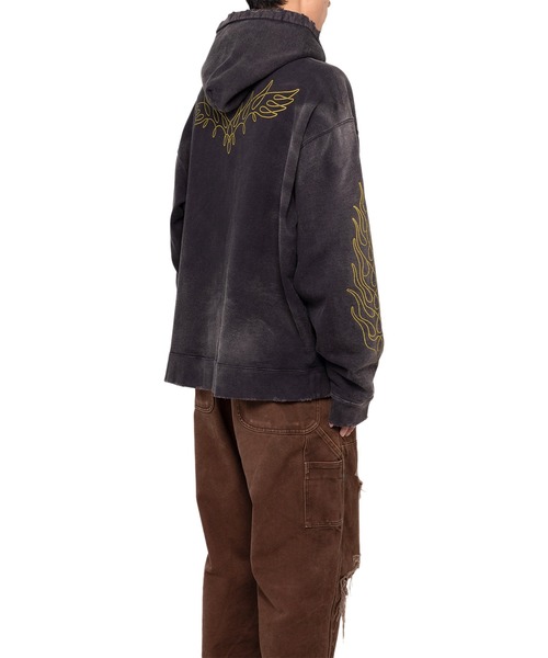 KAMIYA トレーナー スウェット ROPE Hooded Sweatshirt メンズ