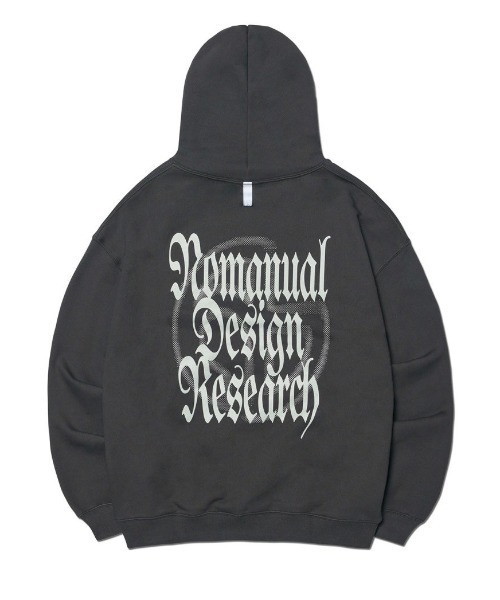 NOMANUAL パーカー 「NOMANUAL」MANERO HOODIE メンズ