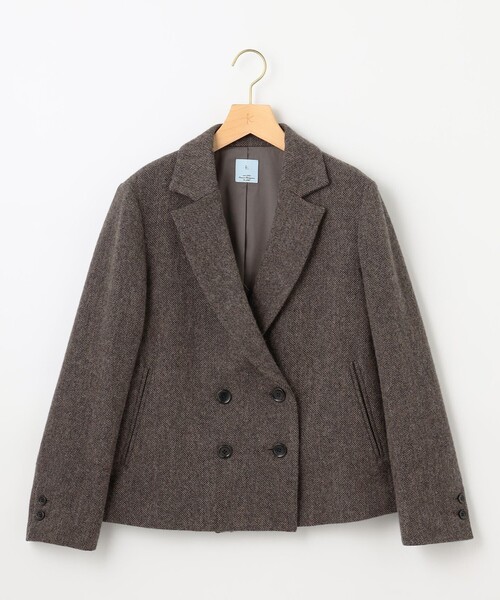 組曲（KUMIKYOKU） ジャケット テーラードジャケット シックツイード
