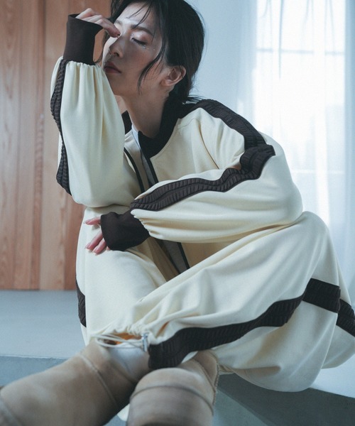 Nora Lily（ノラリリー） ジャージ 「Nora Lily」「elle」Lady Wavy