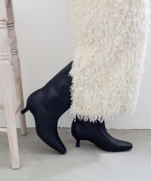 SESTO（セスト） ブーツ ミッドヒールストレートブーツ レディース