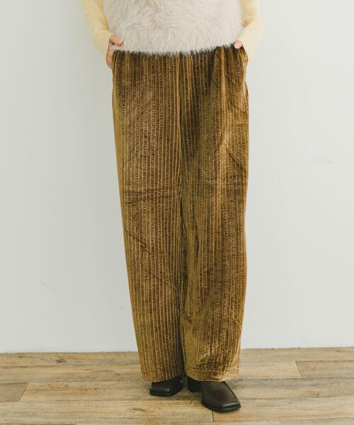 パンツ ベロアイージーパンツ レディース : 87056167 : ZOZOTOWN Yahoo 