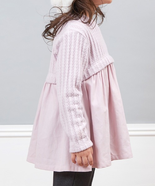 KP チュニック 裾刺しゅう入りチュニック(90〜130) キッズ 子供服
