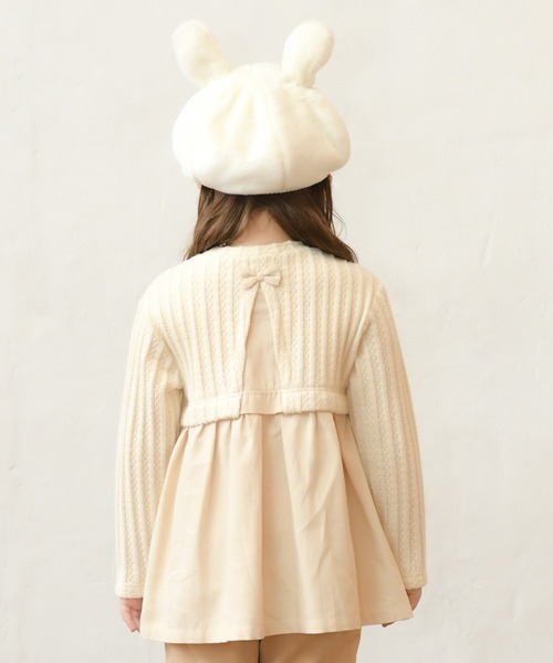 KP チュニック 裾刺しゅう入りチュニック(90〜130) キッズ 子供服