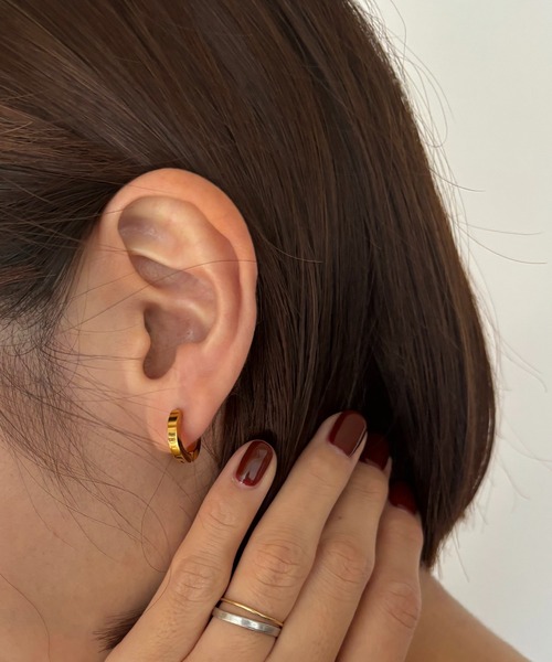 【メーカー直売】 Diliraba ピアス 「Diliraba」サージカルステンレス ミニフープ アクセサリー