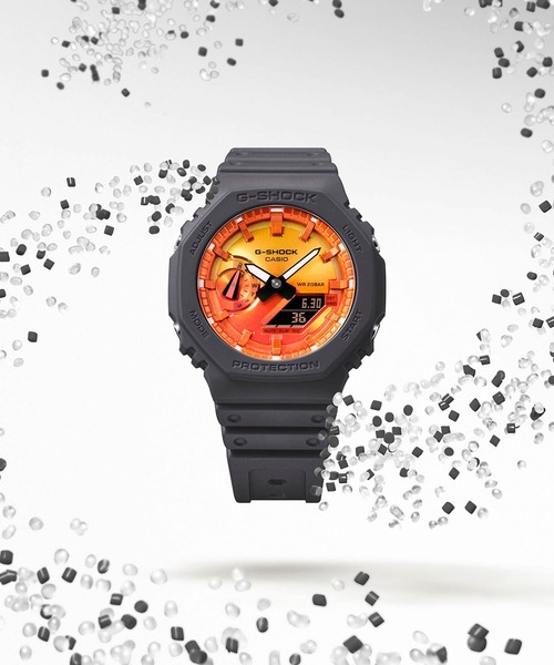 G-SHOCK 腕時計 Flame inside series / GA-2100FL-8AJF メンズ