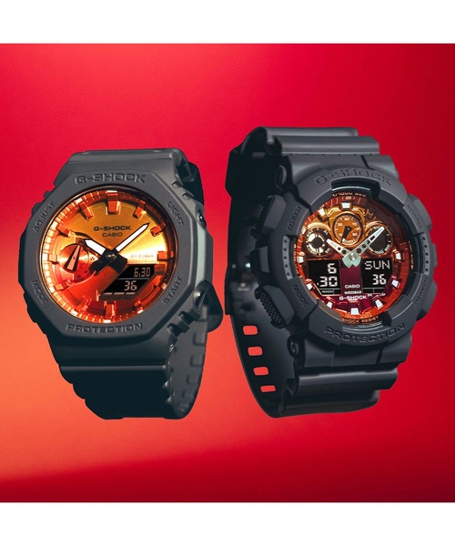 G-SHOCK 腕時計 Flame inside series / GA-2100FL-8AJF メンズ