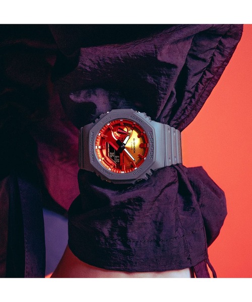 G-SHOCK 腕時計 Flame inside series / GA-2100FL-8AJF メンズ