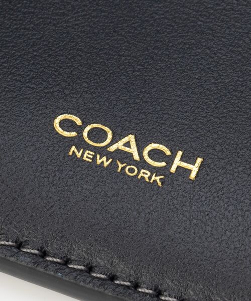 【COACH】コーチ　カードホルダーウォレット　コンパクトウォレット　新品 COACH（コーチ） 折財布 レディース エッセンシャル カードホルダー