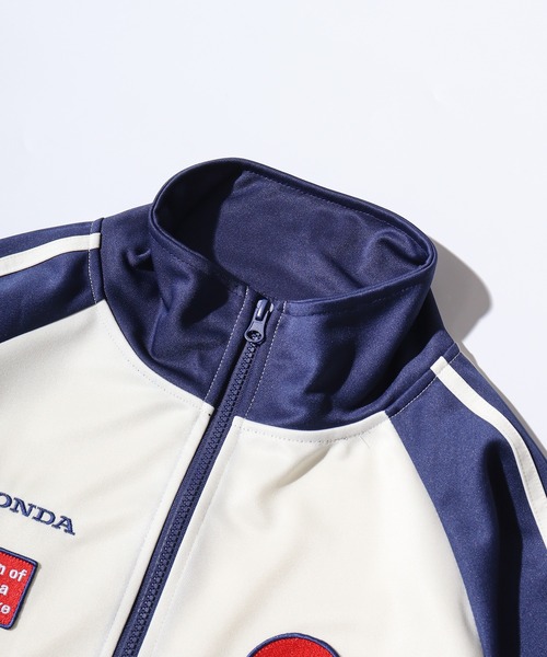 HONDA レースジャケット 青 ホンダ青山にMotoGPライダー4名集結。F1やMotoGPマシンなど展示