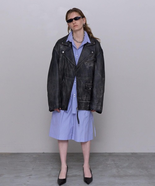 ブラウス シャツ Button Down Shirt/ボタンダウンシャツ「MAISON SPECIAL/メゾンスペシャル」セットアップ対応 レディ MAISON SPECIAL ブラウス シャツ Button Down Shirt/ボタン