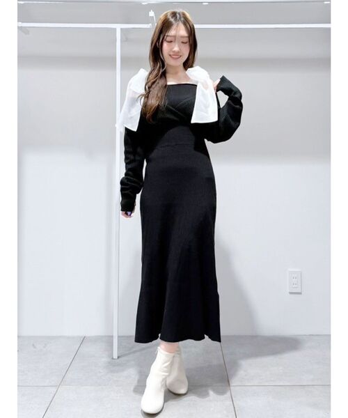 最終値下げ　リュクスバーディ新品アリュールニットワンピースSS 14300円 ウェア – Luxebirdie