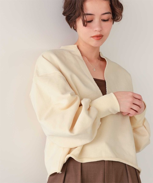 titivate（ティティベイト） トレーナー スウェット 深Vネック