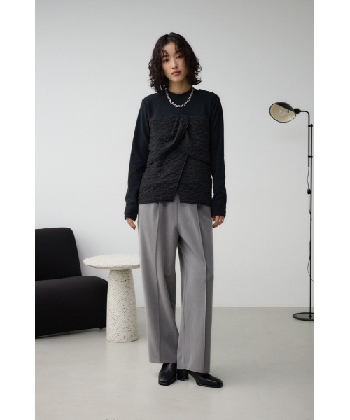 AZUL BY MOUSSY（アズールバイマウジー） スラックス パンツ ラメ