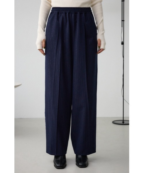 AZUL BY MOUSSY（アズールバイマウジー） スラックス パンツ ラメ