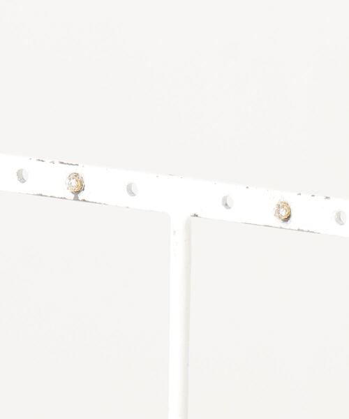 ピアス K18ダイヤモンドピアス(0.03ct) レディースの画像