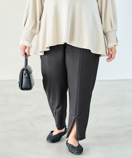 新品 ADORE ナイロン2WAYセンタースリットペンシルパンツLAVEANGE