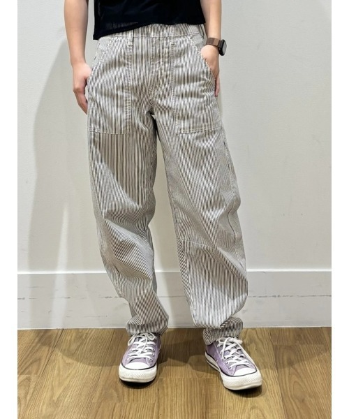 パンツ ハイライズ バレルカーキパンツ レディース | GAP | 01