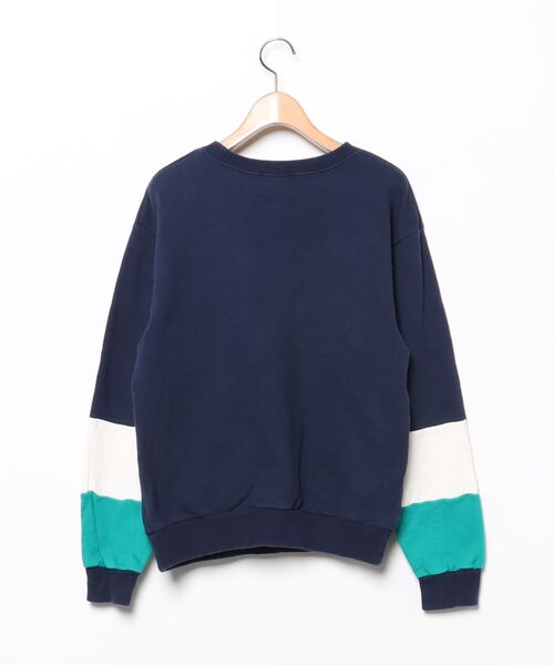 STUSSY 「STUSSY」 スウェットカットソー S ネイビー レディース 
