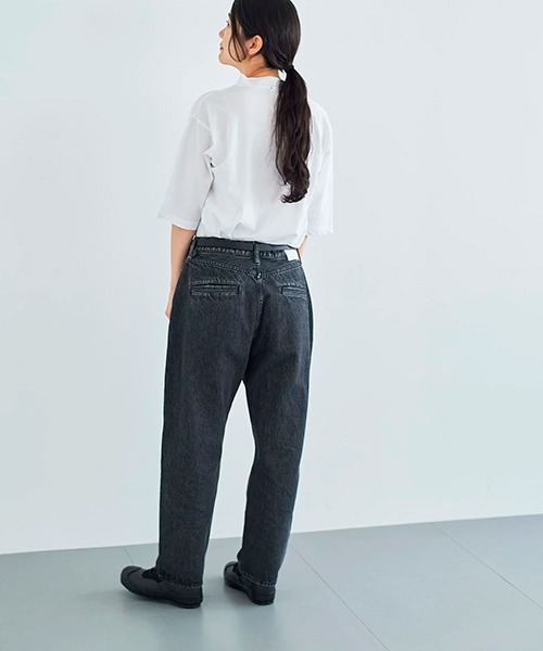 HAU（CLASKA） ジーンズ デニム デニムパンツ tapered ブラック