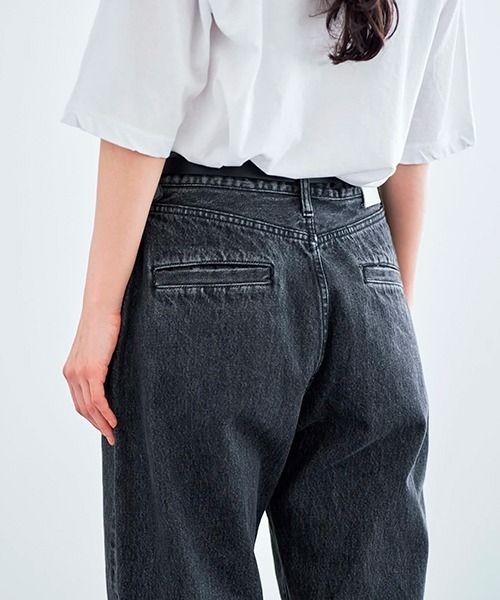 HAU（CLASKA） ジーンズ デニム デニムパンツ tapered ブラック