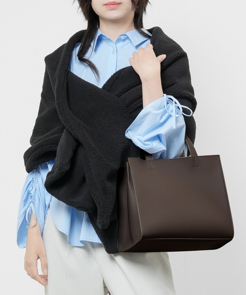 MKD.ZAKKA トートバッグ スクエアトートバッグ レディース : ZOZOTOWN