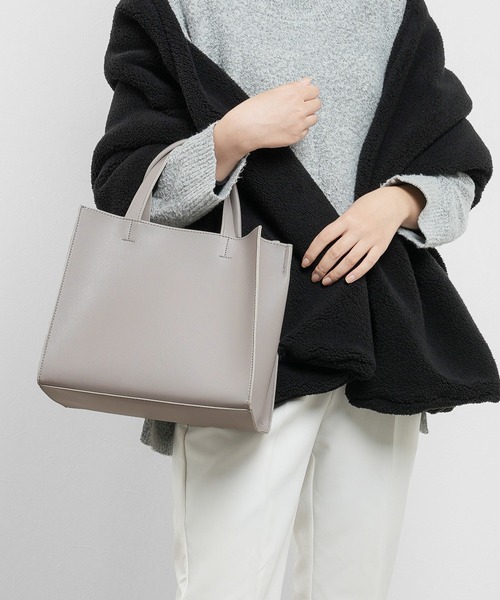 MKD.ZAKKA トートバッグ スクエアトートバッグ レディース : ZOZOTOWN