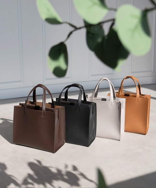 MKD.ZAKKA トートバッグ スクエアトートバッグ レディース : ZOZOTOWN
