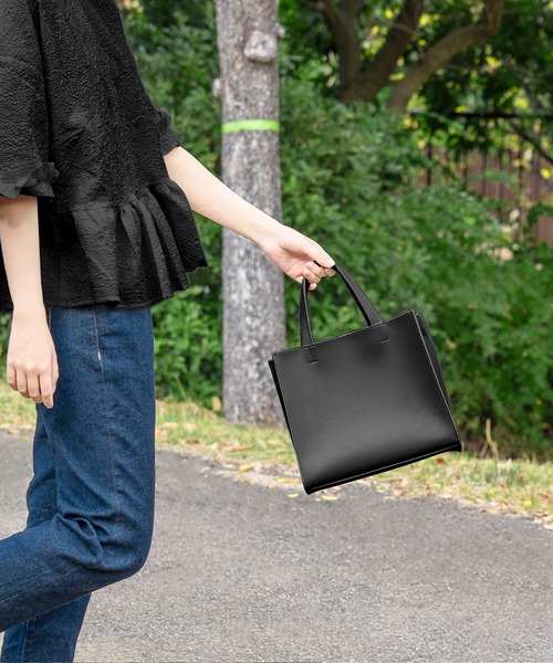 MKD.ZAKKA トートバッグ スクエアトートバッグ レディース : ZOZOTOWN