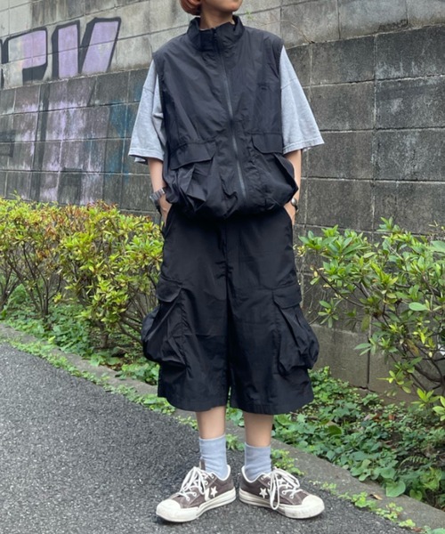 WudgeBoy 「WudgeBoy」 ハーフパンツ MEDIUM ブラック