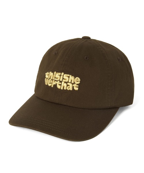 thisisneverthat キャップ 帽子 Bold Logo Cap メンズ
