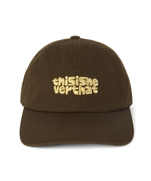 thisisneverthat キャップ 帽子 Bold Logo Cap メンズ