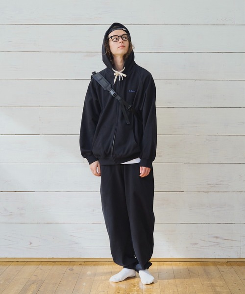 パーカー 「UNISEX/セットアップ対応」ロゴジップフーディ レディース メンズ BROKEN BASE パーカー スモールロゴジップフーディセットアップ