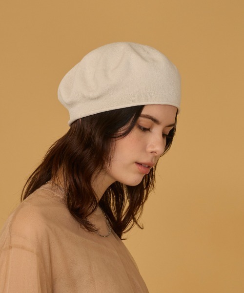 arth（アース） 帽子 ベレー帽 レディース Washi/OGC Knit Beret