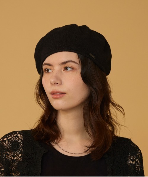 美品 arth Washi ベレー帽 arth 帽子 ベレー帽 Washi/OGC Knit Beret / アース レディース