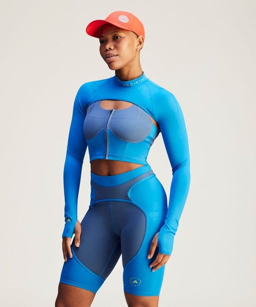 adidas by Stella McCartney モックネックスリーブ / アディダス adidas レディース