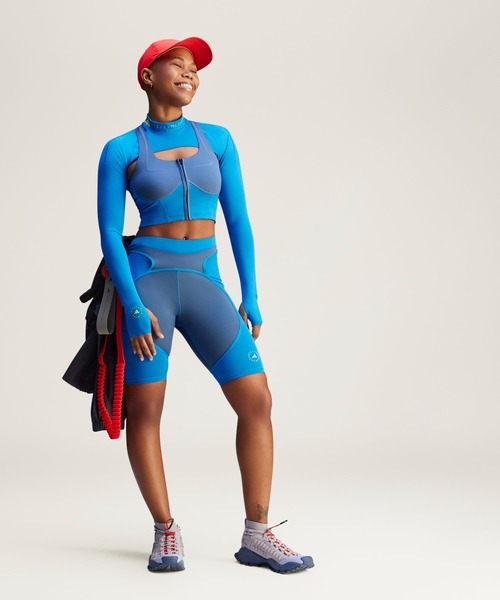 adidas by Stella McCartney モックネックスリーブ / アディダス adidas レディース adidas by Stella McCartney モックネックスリーブ / アディダス