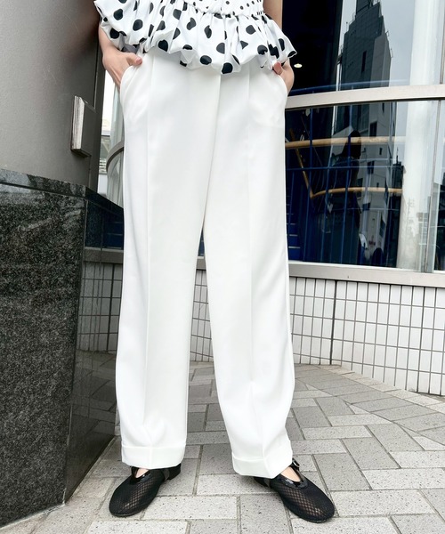 Narcissus（ナルシス） パンツ ワイドパンツ セットアップ レディース