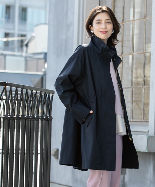 新品未使用品 OPAQUE.CLIP ウールカシミア　ミドル丈Pコート S-LLsize》ウールカシミヤブレンド ミドルピーコート（Pコート