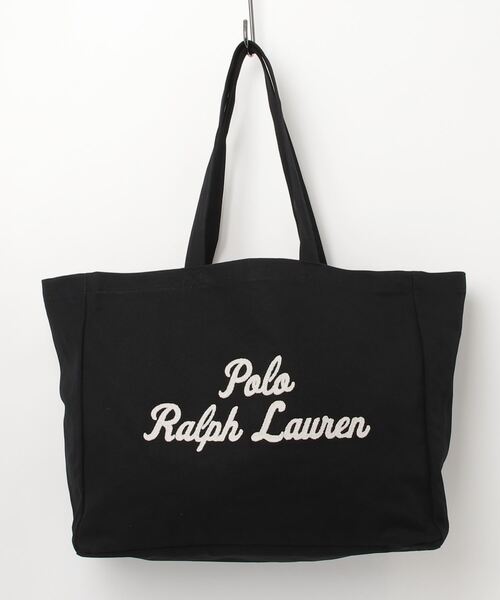 POLO RALPH LAUREN エンブロイダリー キャンバス トート POLO RALPH LAUREN トートバッグ エンブロイダリー キャンバス