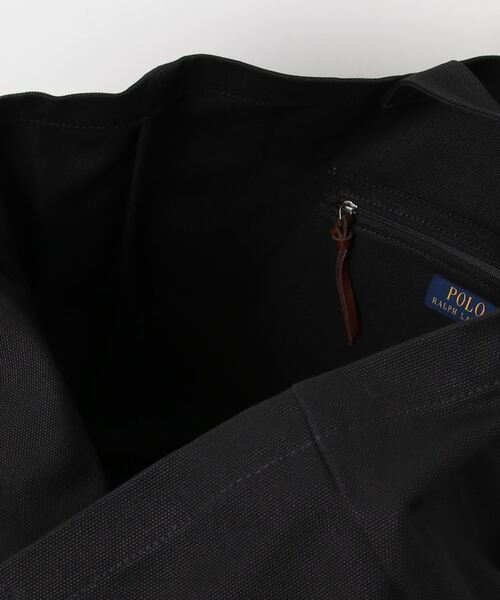 ラルフローレン トートバッグ 大きめ エンブロイダリー キャンバス トート メンズ レディース | POLO RALPH LAUREN | 09