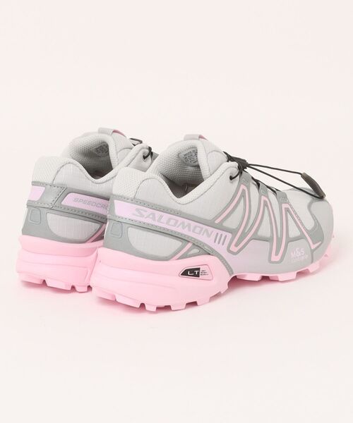 新品未使用　SALOMON ソロモン　ホワイト ピンク スニーカー SALOMON（サロモン） スニーカー 「SALOMON」SPEEDCROSS 3 レディース