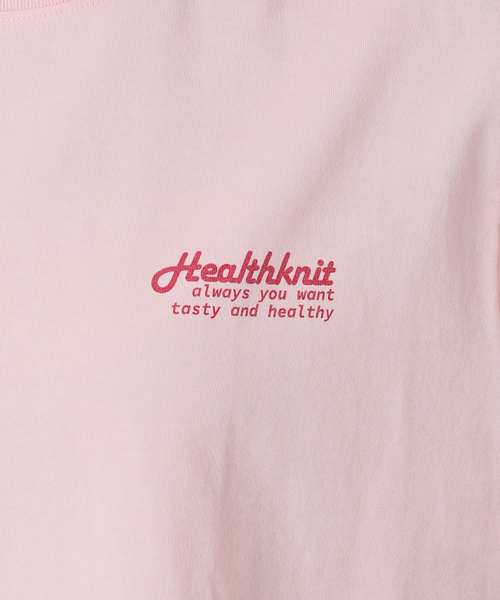 Healthknit tシャツ Healthknit/ヘルスニット 別注 プリントロゴ
